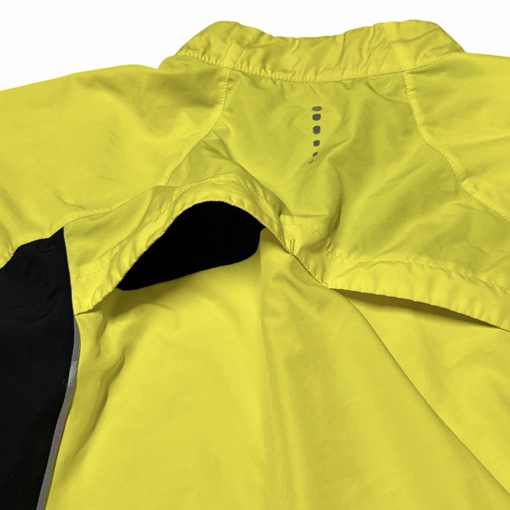 The North Face Flight Series Jacket Men's Yellow Full Zip Windbreaker Large Vent - Picture 12 of 14